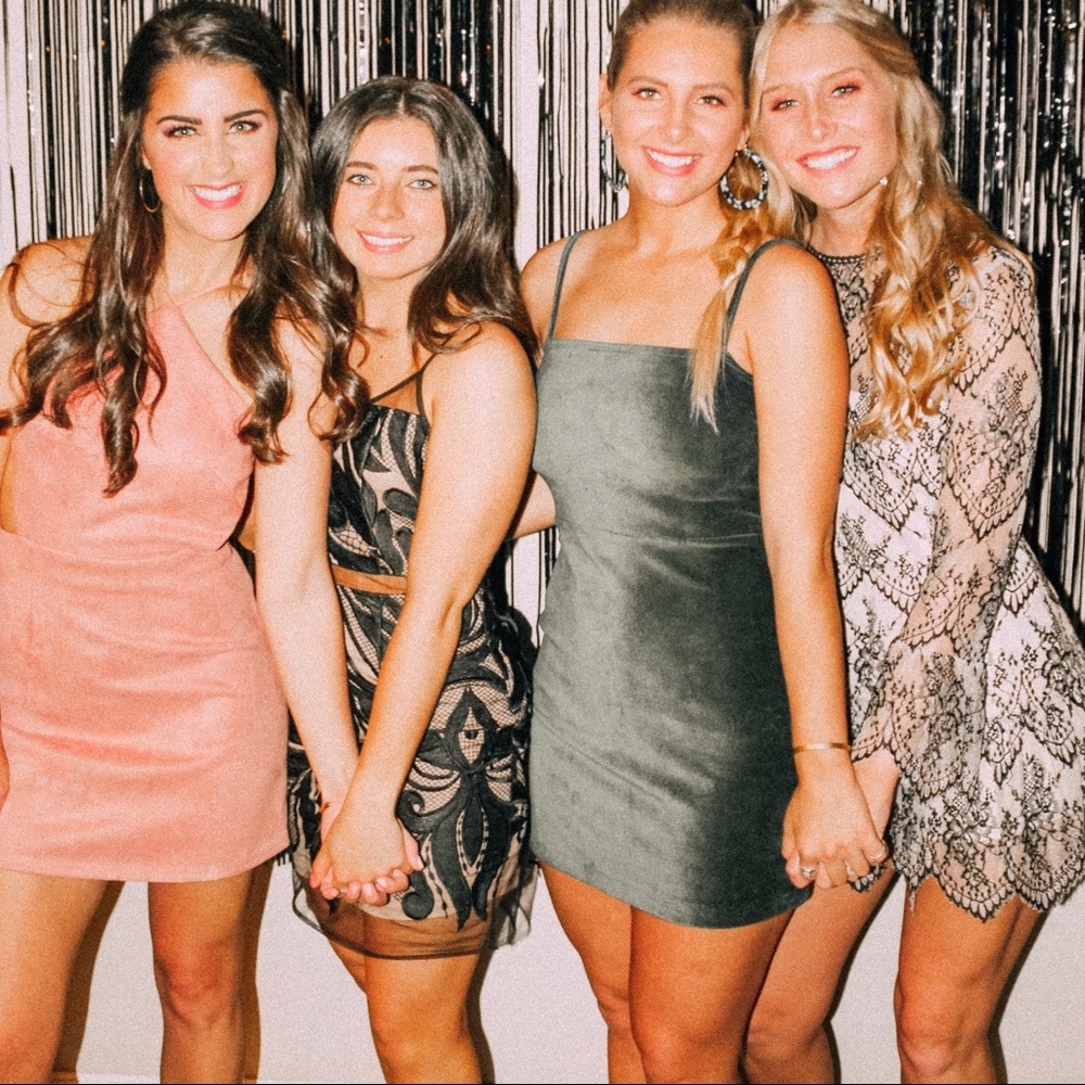 Black + nude Lace BB Dakota Romper